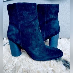 Sam Edelman black suede boots size 8 worn once